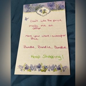 Make me an offer, bundle, bundle, bundle